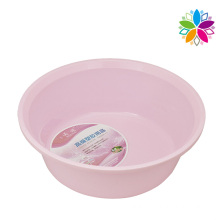 Round Design Bathroom Plastic Washing Basin (SLP023)